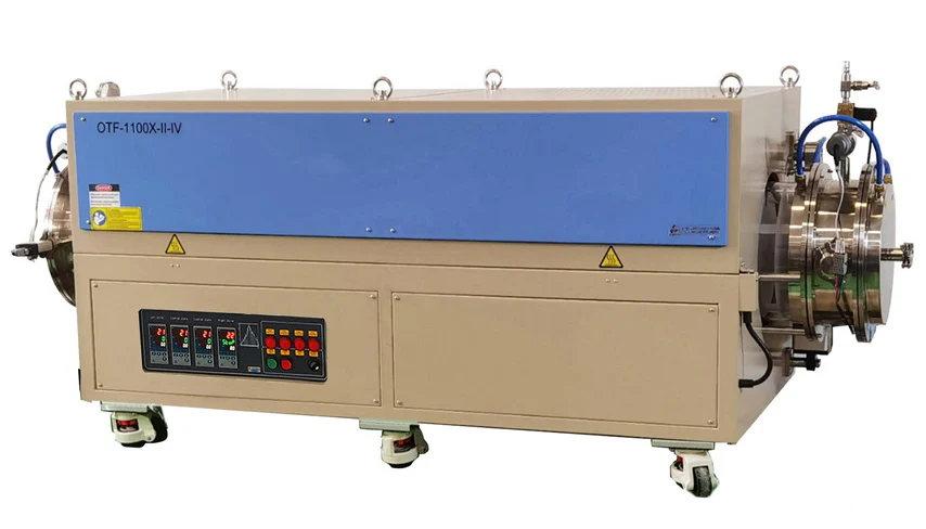 1200C Max Seven-Zone Split Tube Furnace:  82.6 "L Heating zones & 8"ID Quartz Tube- OTF-1200X-7Z-8 - Image 2