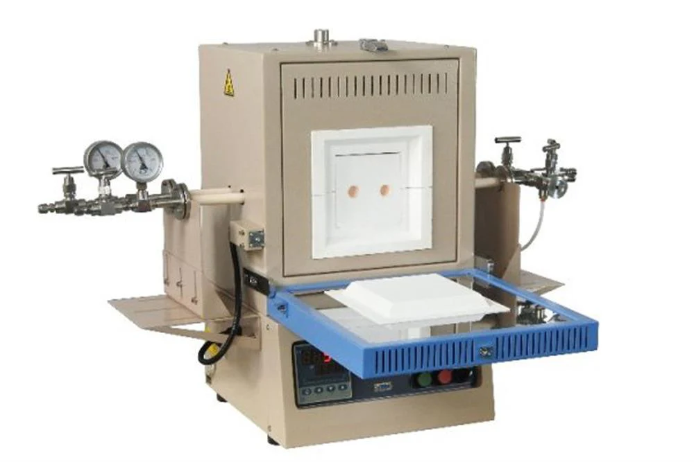 1700C Compact Hybrid Furnace (Two Layer Box & Two 13mm ID Alumina Tubes) - KSL-1700X-HL - Image 3