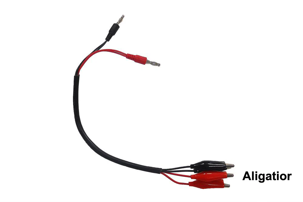 8 pcs Connection Cables with Alligator Connector for Battery Testing Board - EQ-BACC-8A - Image 2
