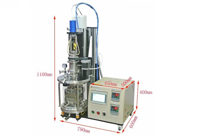 800°C Max. CSS and RTP Furnace With Rotating Holder for 5x5" Wafer- RTP-II-5-R - Image 3