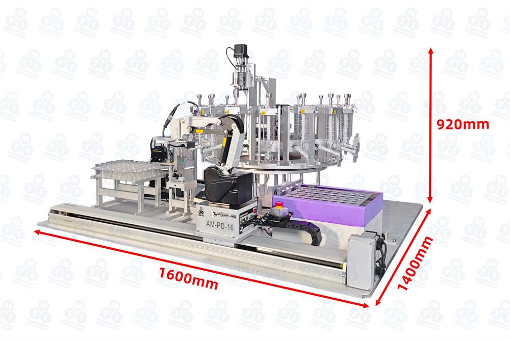 Automated 16-channel Powder Dispensing System- AM-PD16R - Image 2