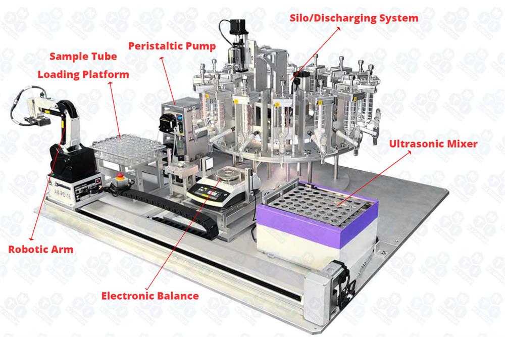 Automated 16-channel Powder Dispensing System- AM-PD16R - Image 4