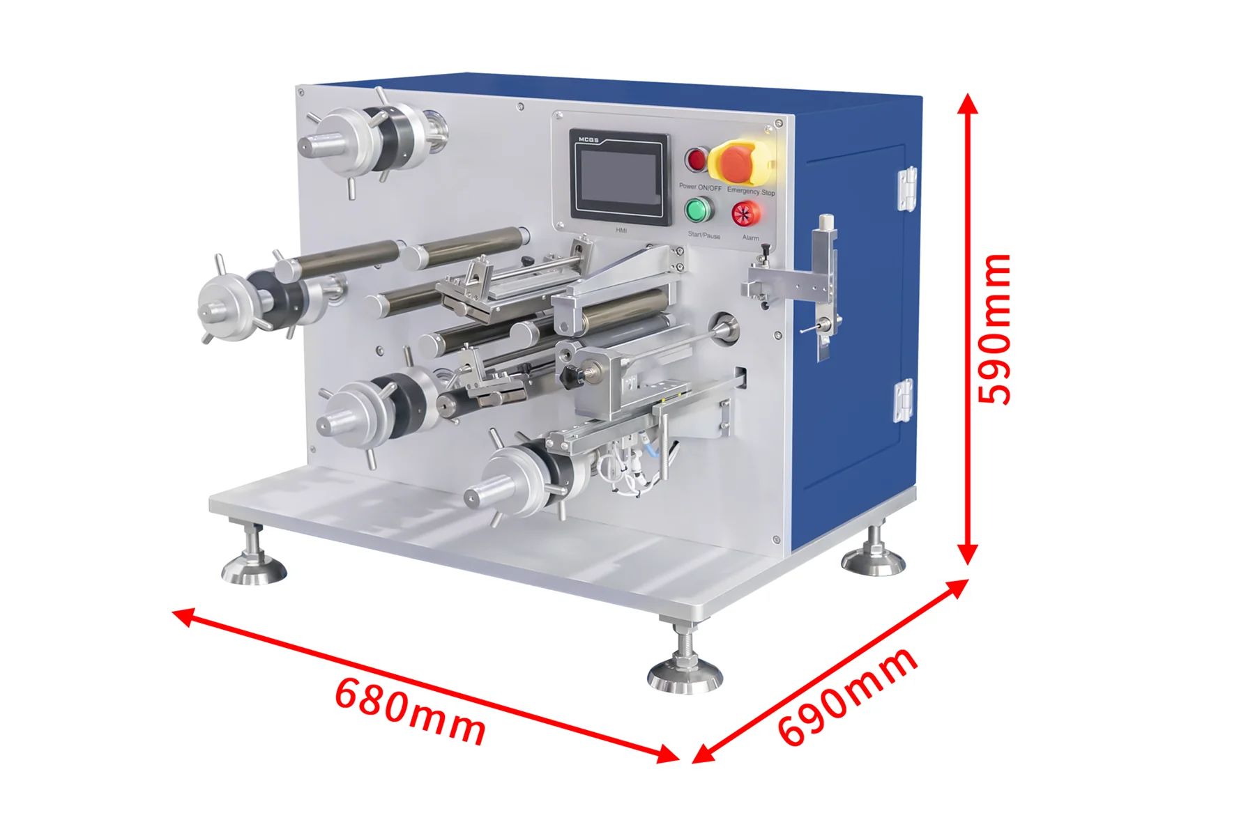 Automatic Winding Machine for Large Cylindrical Battery (Up to 60150) with Tabless Structure, MSK-112R-H - Image 5