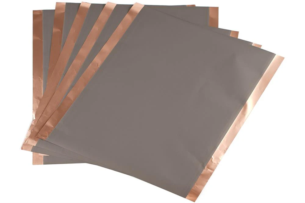 Hydrophobic Graphite Single-Side Coated on Copper Foil as Aqueous Li-Ion Battery Anode - (241mm L x 200mm W x 65 um T), 5 sheets/bag, bccf-241-ss-h - Image 2