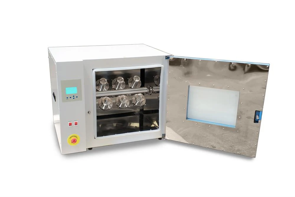 8/6/4 Vessel Rotary Reactor (50 ml) Up to 250°C & 3 MPa ( Mixing & Ball Mill) - BGP-R8-D - Image 3