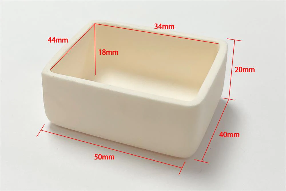 Alumina (Al2O3) Boat Crucible - Image 4