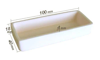 Alumina (Al2O3) Boat Crucible - Image 6