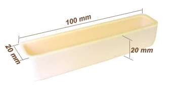 Alumina (Al2O3) Boat Crucible - Image 8