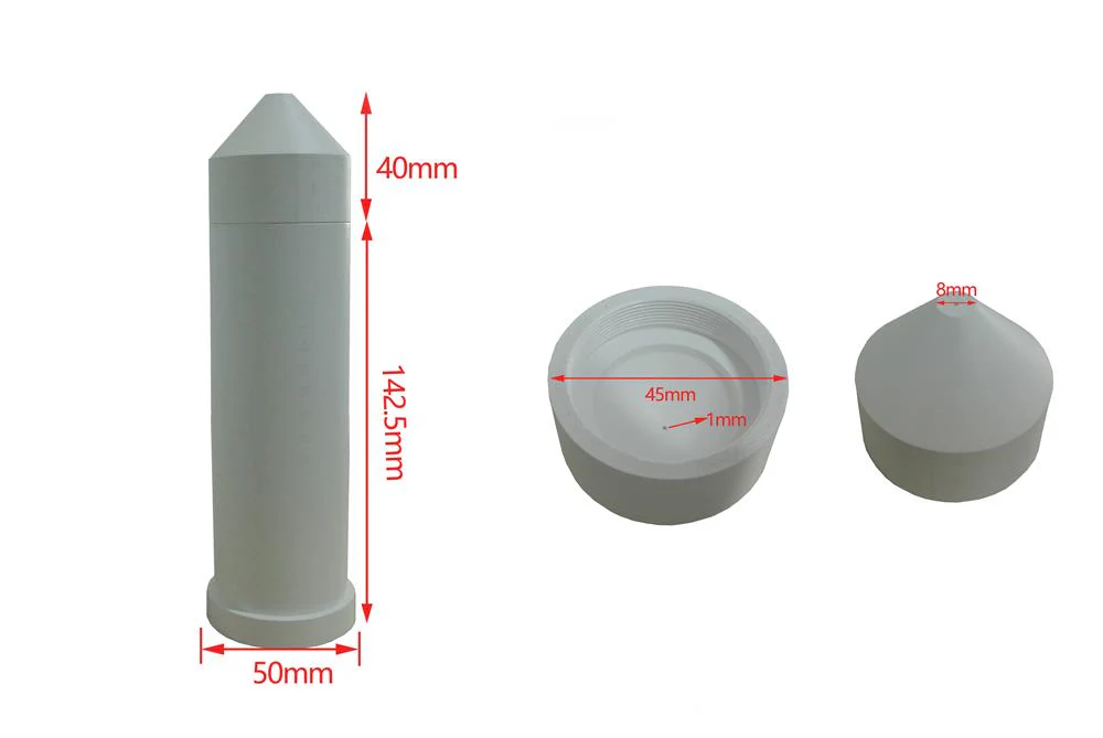 Boron Nitride Crucible with Discharging Nozzle for Melt Spinning: Upto 2000C - CB-VTC500 - Image 2