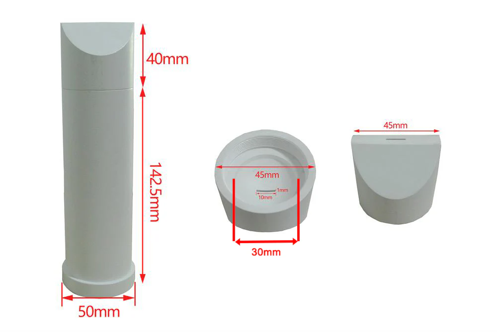 Boron Nitride Crucible with Discharging Nozzle for Melt Spinning: Upto 2000C - CB-VTC500 - Image 3