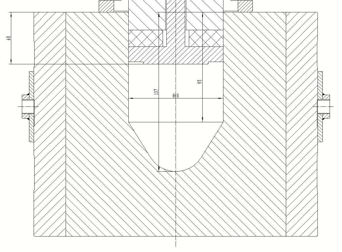 CIP Die Set (80 mm ID, Max. 300 MPa Vessel) for Cold Isostatic Press, - CIP80-DIE - Image 3