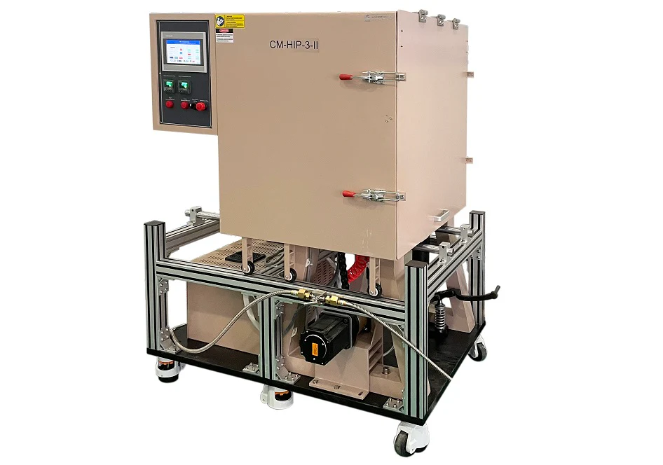 1200°C Max. Swingable Dual Heating-zone High Pressure Furnace -10 MPa for GaN Crystal Growth - CM-HIP-2-II - Image 3