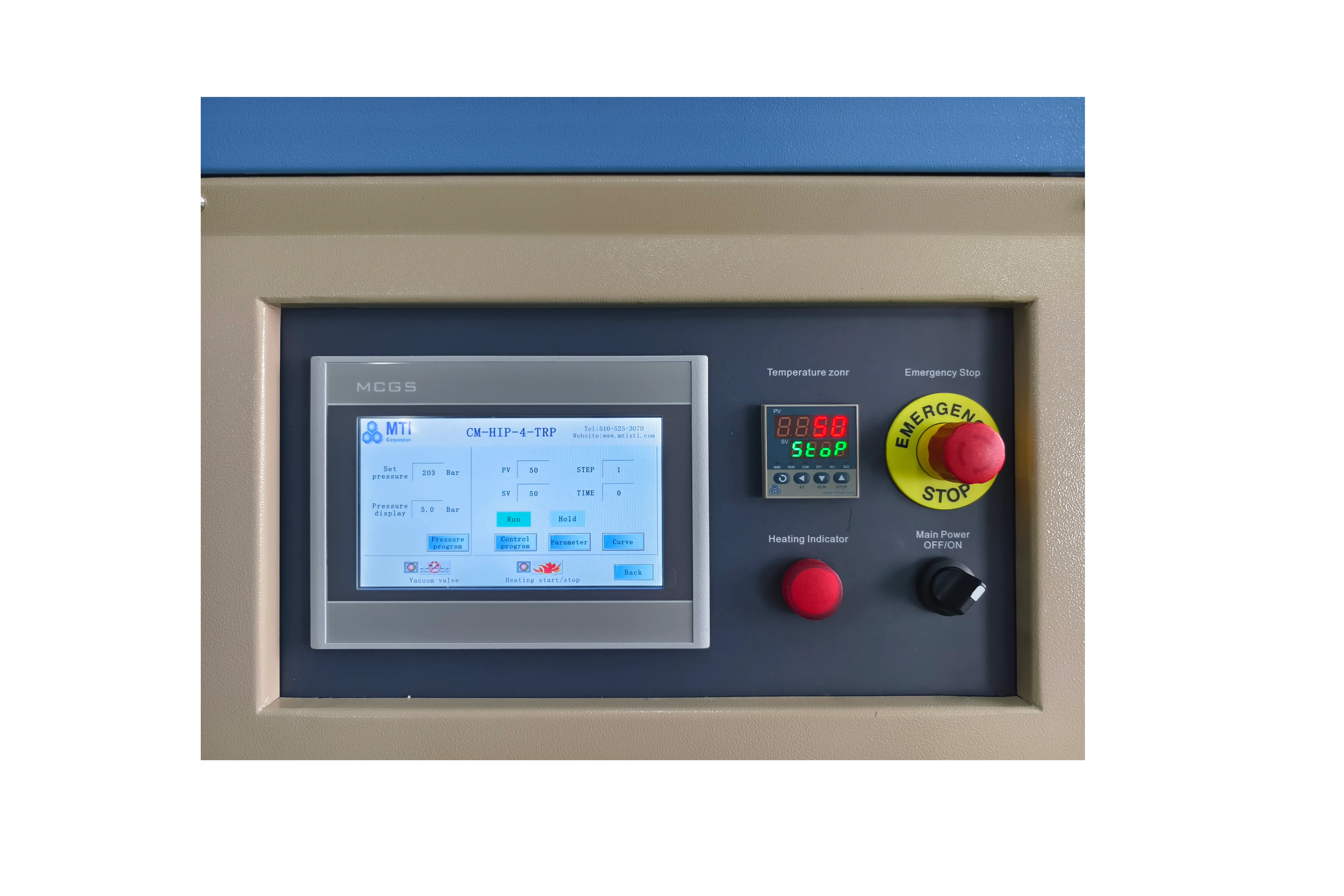 1500°C 20 MPa Hot Isostatic Press (HIP) Furnace (Ø80ID × 130 H mm) - CM-HIP-1520 - Image 3