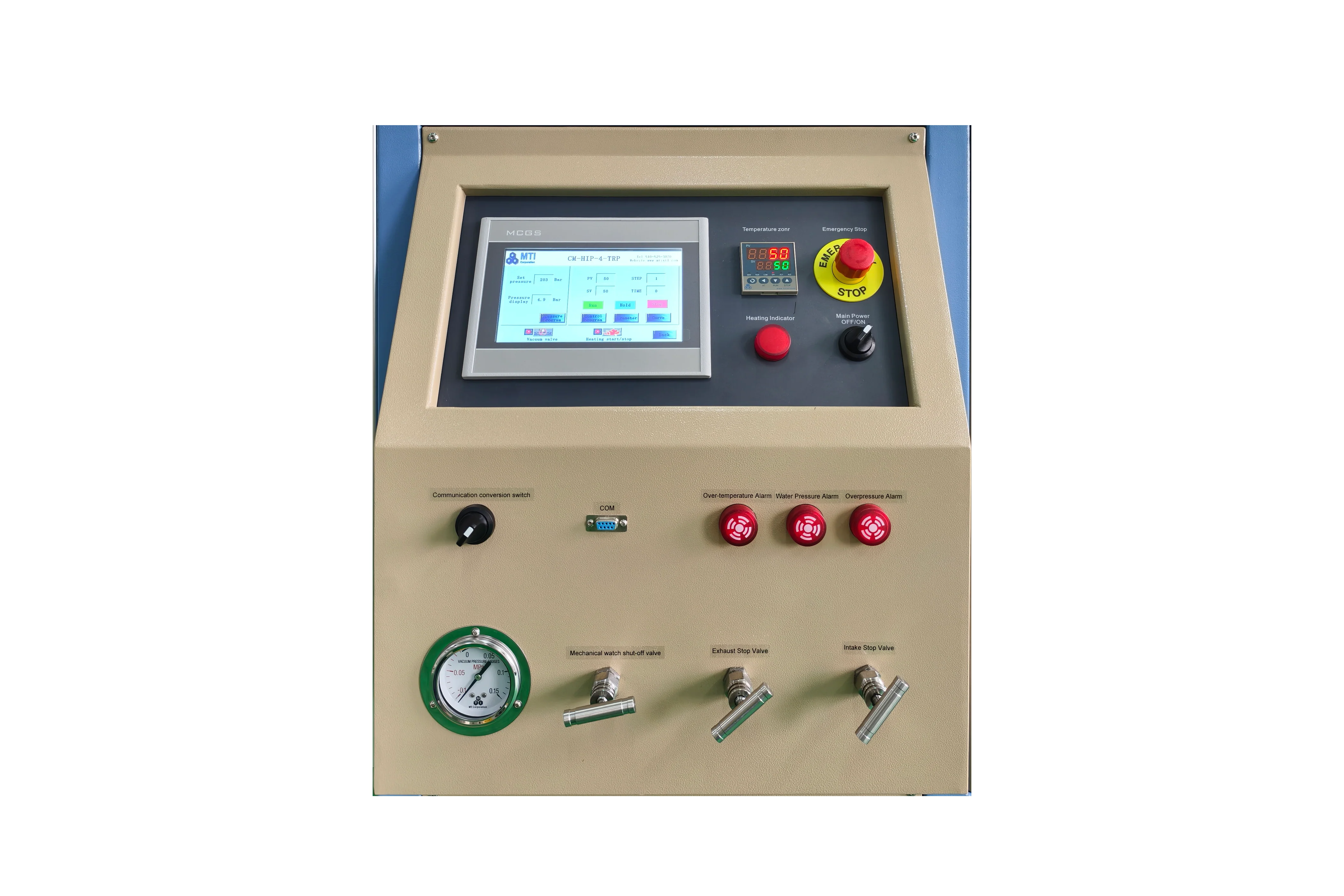 1500°C 20 MPa Hot Isostatic Press (HIP) Furnace (Ø80ID × 130 H mm) - CM-HIP-1520 - Image 4