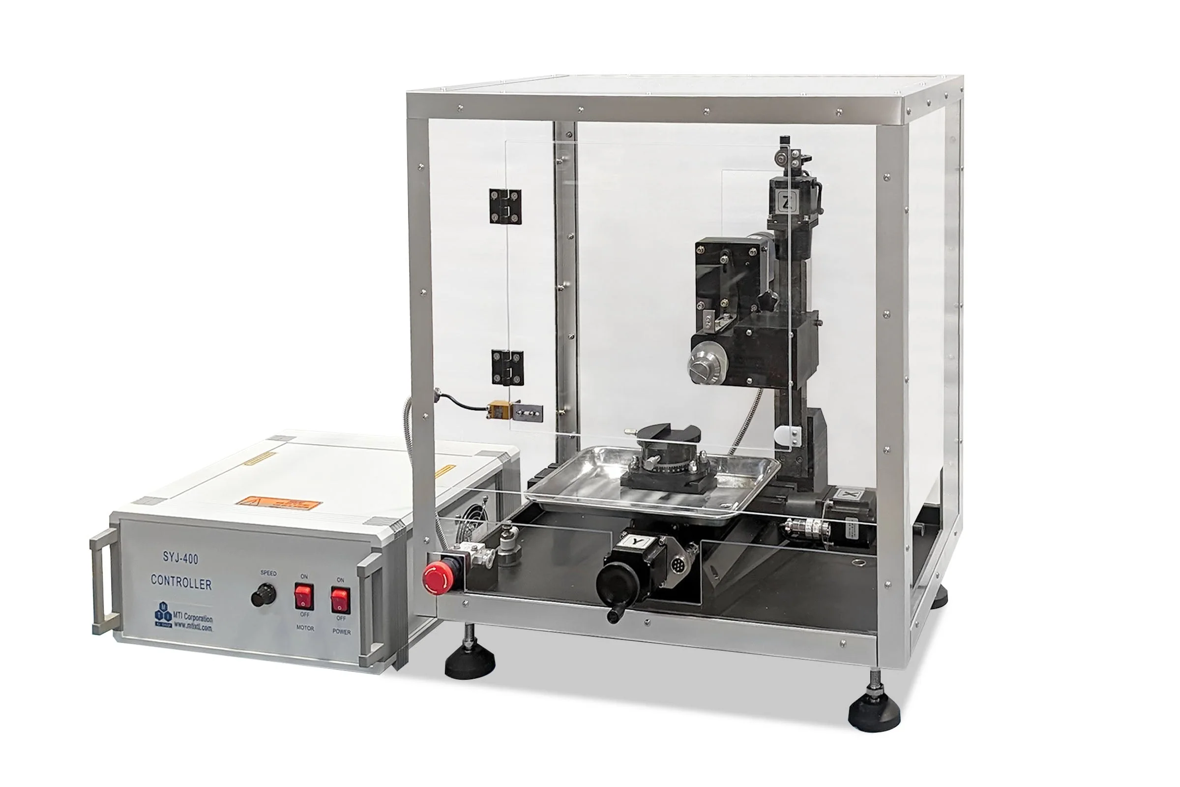 CNC Dicing / Cutting Saw for 4" Max Wafer with Complete Accessories - SYJ-400 - Image 2