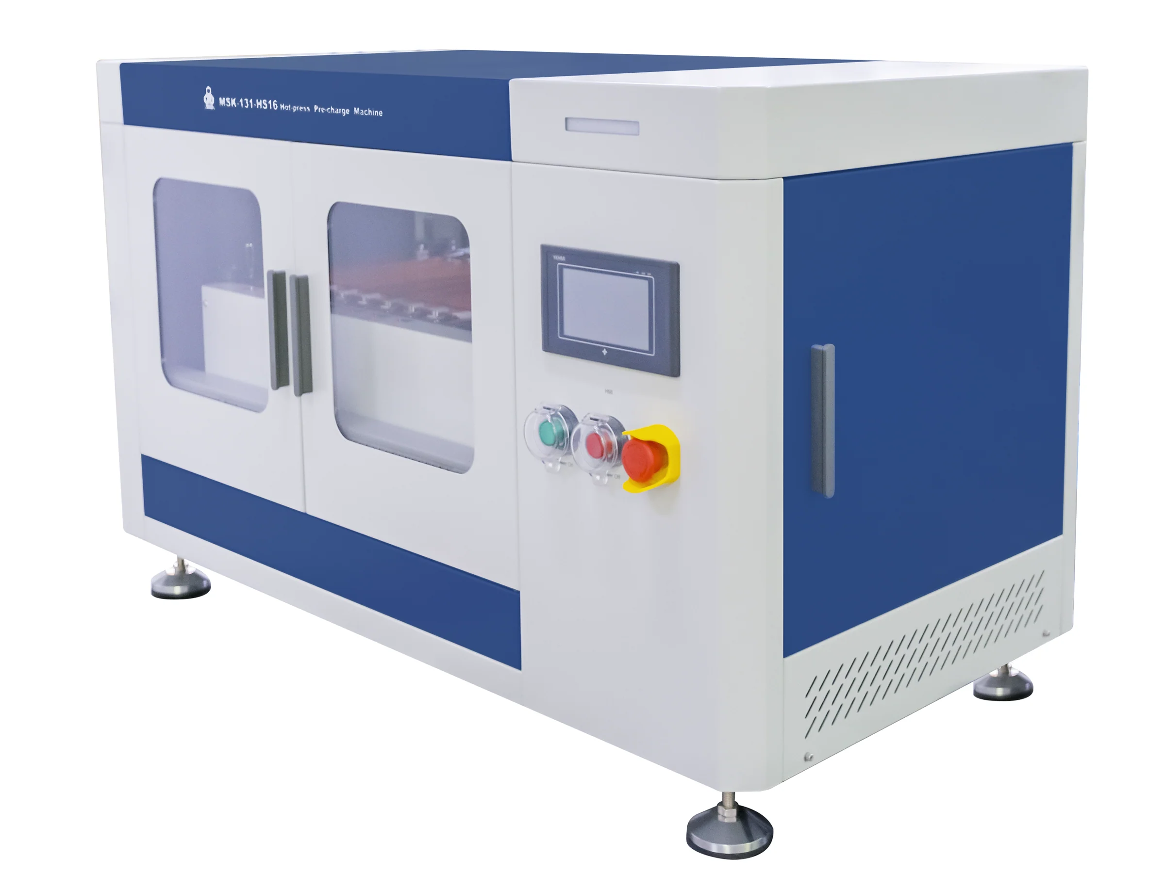 Compact 16-channel Hot Press Machine (Max. 120*80 mm, Single-Side Tabs) for Pouch Cell SEI Formation - MSK-131-HS16 - Image 3