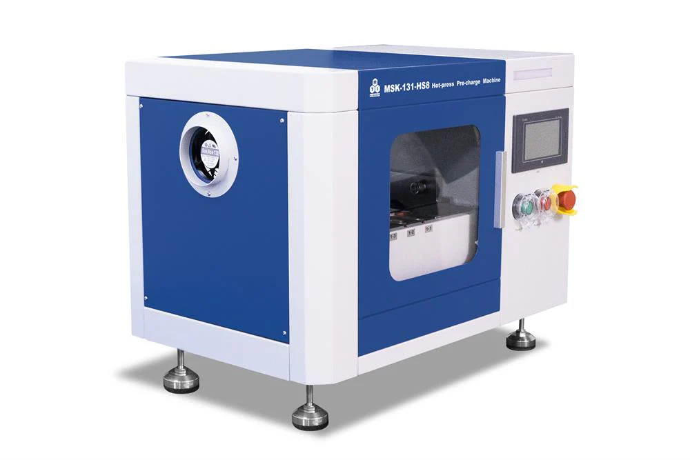 Compact 8-channel Hot Press Machine (Max. 120*80 mm, Single-Side Tabs) for Pouch Cell SEI Formation - MSK-131-HS8 - Image 3