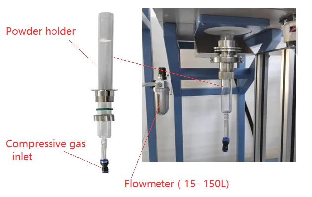 Continuous Fluidized Bed Furnace up to 1200 with Powder Feeding and Collecting - OTF-1200X-III-VT-FB - Image 3