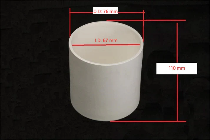Yttrium Oxide(Y2O3) Cylindrical Crucible - Image 9