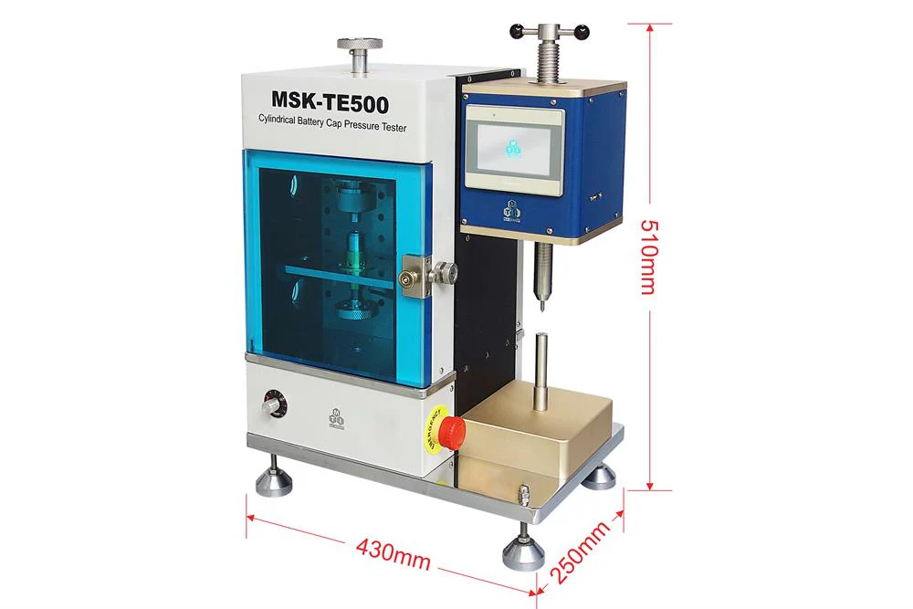 Cylindrical Battery Cap Pressure & Leak Tester - MSK-TE500 - Image 4