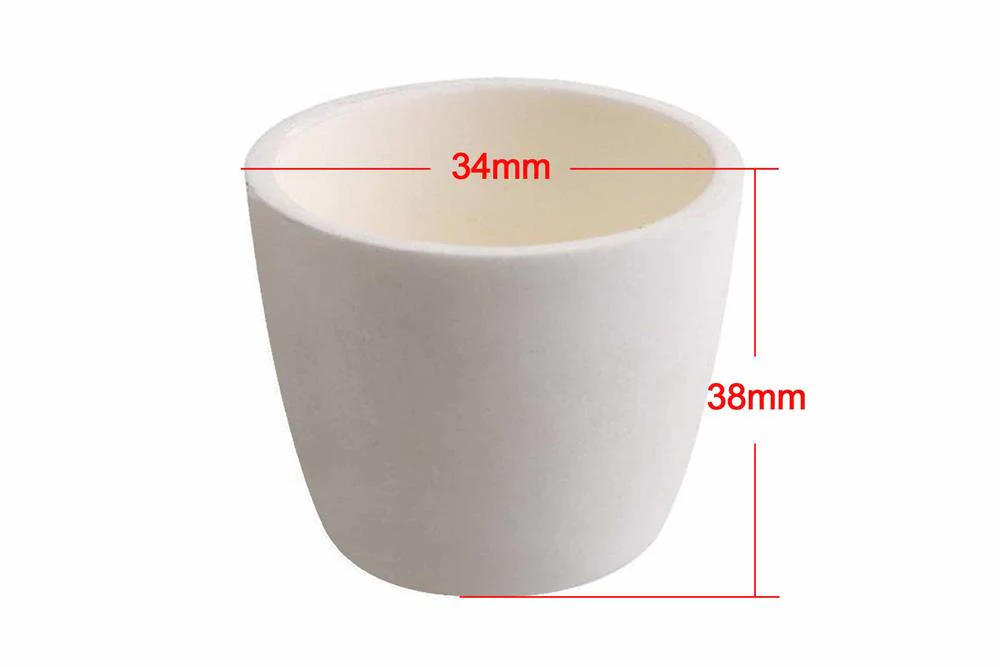 Alumina (Al2O3) Cylindrical Crucible from 0.1 mL to 3000mL optional - Image 13