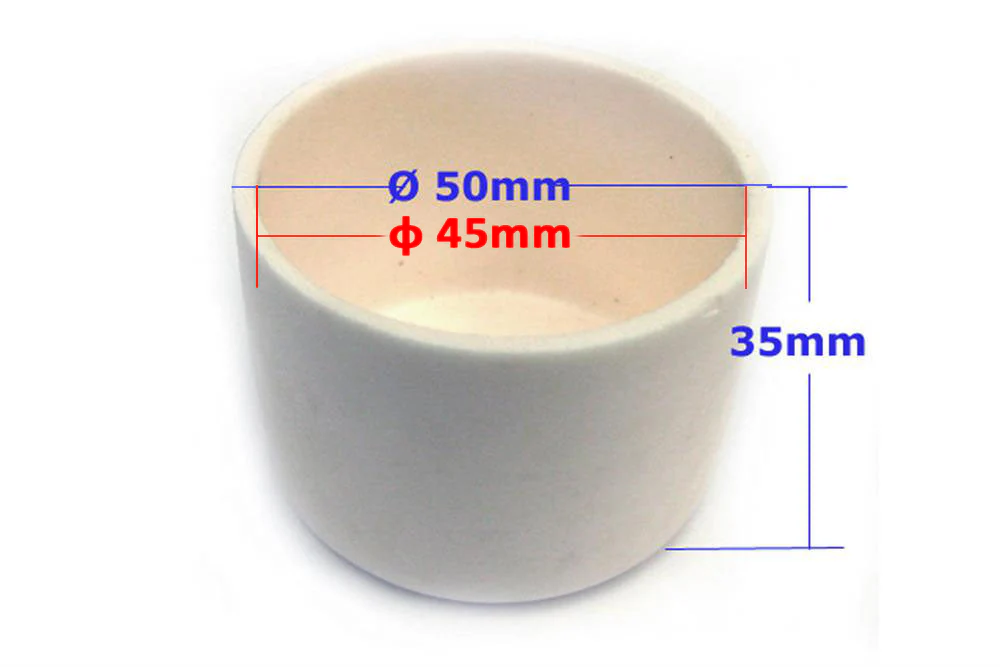Alumina (Al2O3) Cylindrical Crucible from 0.1 mL to 3000mL optional - Image 14