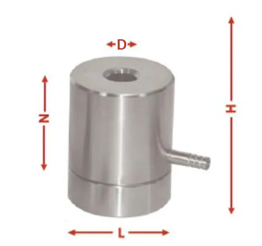 Pellet Pressing Die with Vacuum Port (Optional ID size 2 - 25mm) up to 400C - Die-Va - Image 4
