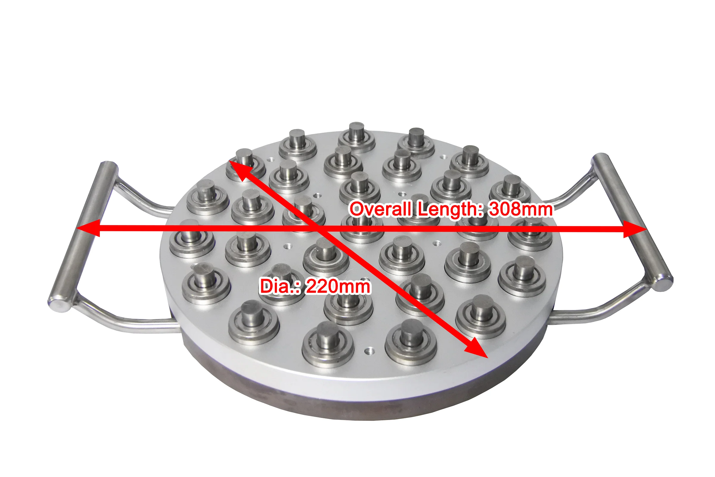 32-Position Hi-Throughput 10 mm I.D. Dry Pellet Pressing Set - Die10-S32 - Image 5