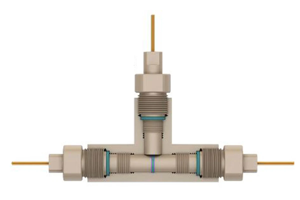 Peek Swagelok Cell (Max. 14 mm Dia) w/ Three or Two-Electrode for Battery or Fundamental Electrochemical Testing - SLC-P - Image 5