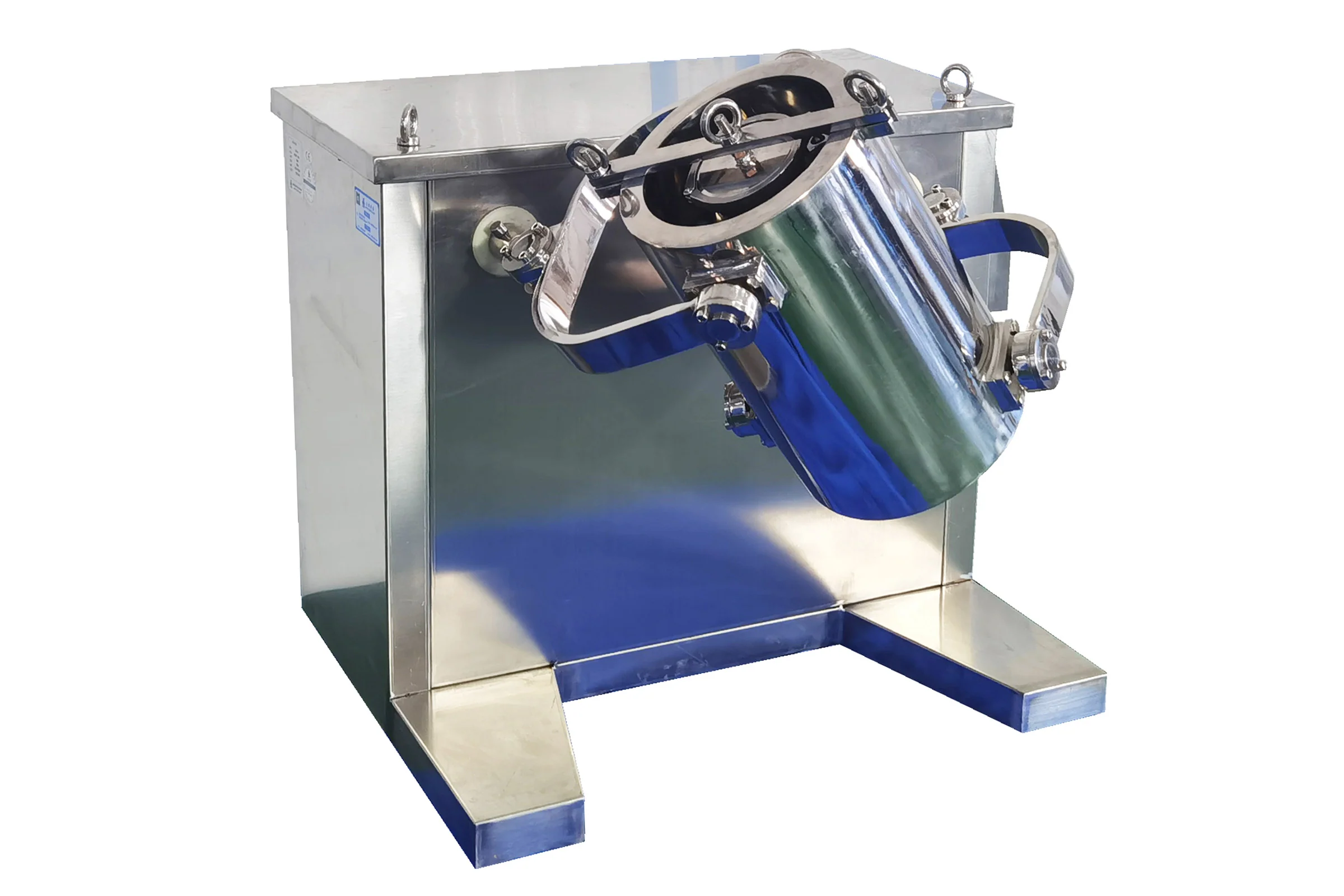 3D Shaker Mixer & Mill w/ 1 L -- 15L Tank for Dry Powder - EQ-SYH-5X - Image 2