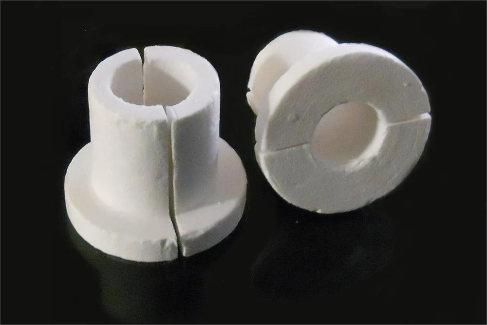 Fiber Alumina Tube Adaptor for OTF1200X Tube Furnace of 2" Processing Tube - F-adaptor-D2 - Image 3