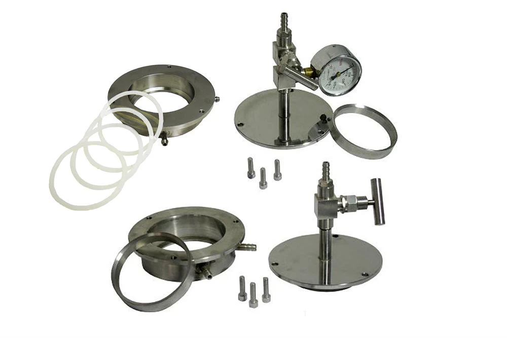 Water cooling 5" flange with Support Fixture - FL-125-W - Image 2