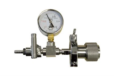 Quick Clamp Vacuum Sealing Assembly for 1" dia Tube Furnace with KF25 Vacuum Port - FL-25QC - Image 2