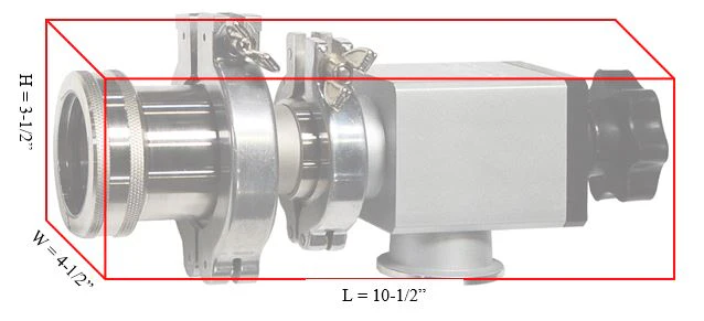 Single-side Quick Disconnect Flange for 50mm O.D. tube with Optional Accessories - FL50KF50 - Image 4