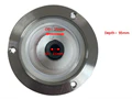 Induction Melting Quartz Assembly with Seven 1/4" Tube Feedthroughs for 100mm O.D. Tube - FL101FT7-OK - Image 4