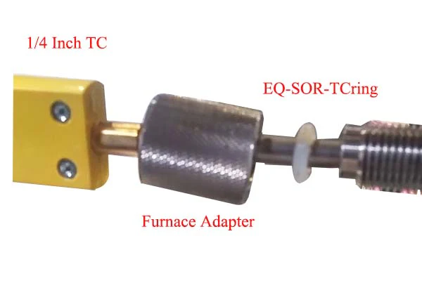 Furnace Adapter with 1/4"ID for K/S Type Thermocouple - TC-Adapter - Image 3