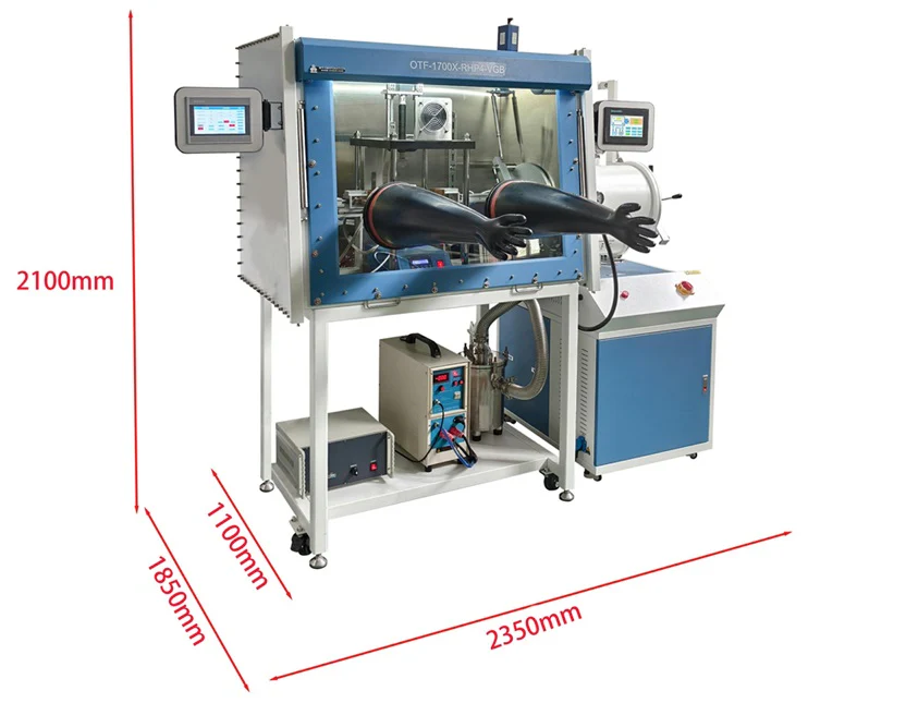 1600°C, 100 MPa Hot Pellet Press in a Glovebox with Rapid Heating and Cooling - GBF1700RHP4 - Image 3