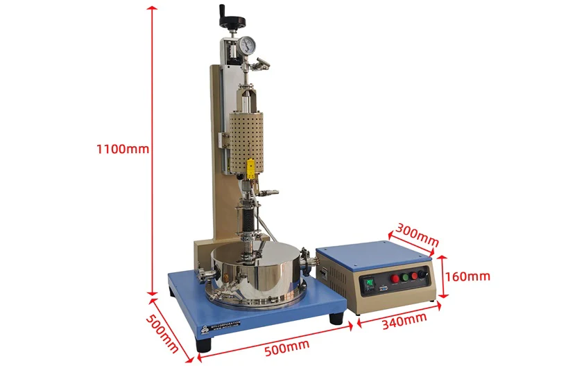 1000°C Max. Compact Tube Furnace (20mm OD) with Precision TGA Function - GSL-1000-TGA - Image 3