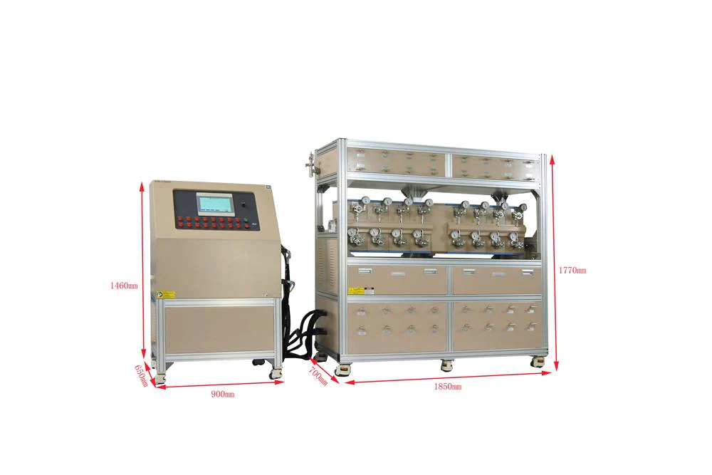 16-Channel Rocking Tube Furnace, 1100C Max for Hi-Throughput Heat Treatment - GSL-1100X-MGI-16-R - Image 4