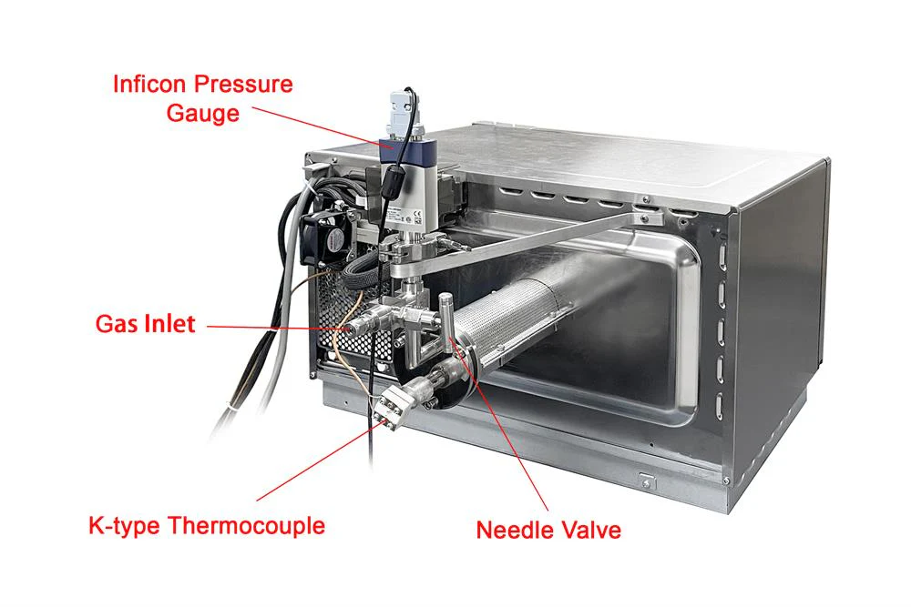 1200°C Max Microwave Plasma Assisted 2" Tube Furnace - GSL-1200X-50-MWPE - Image 2