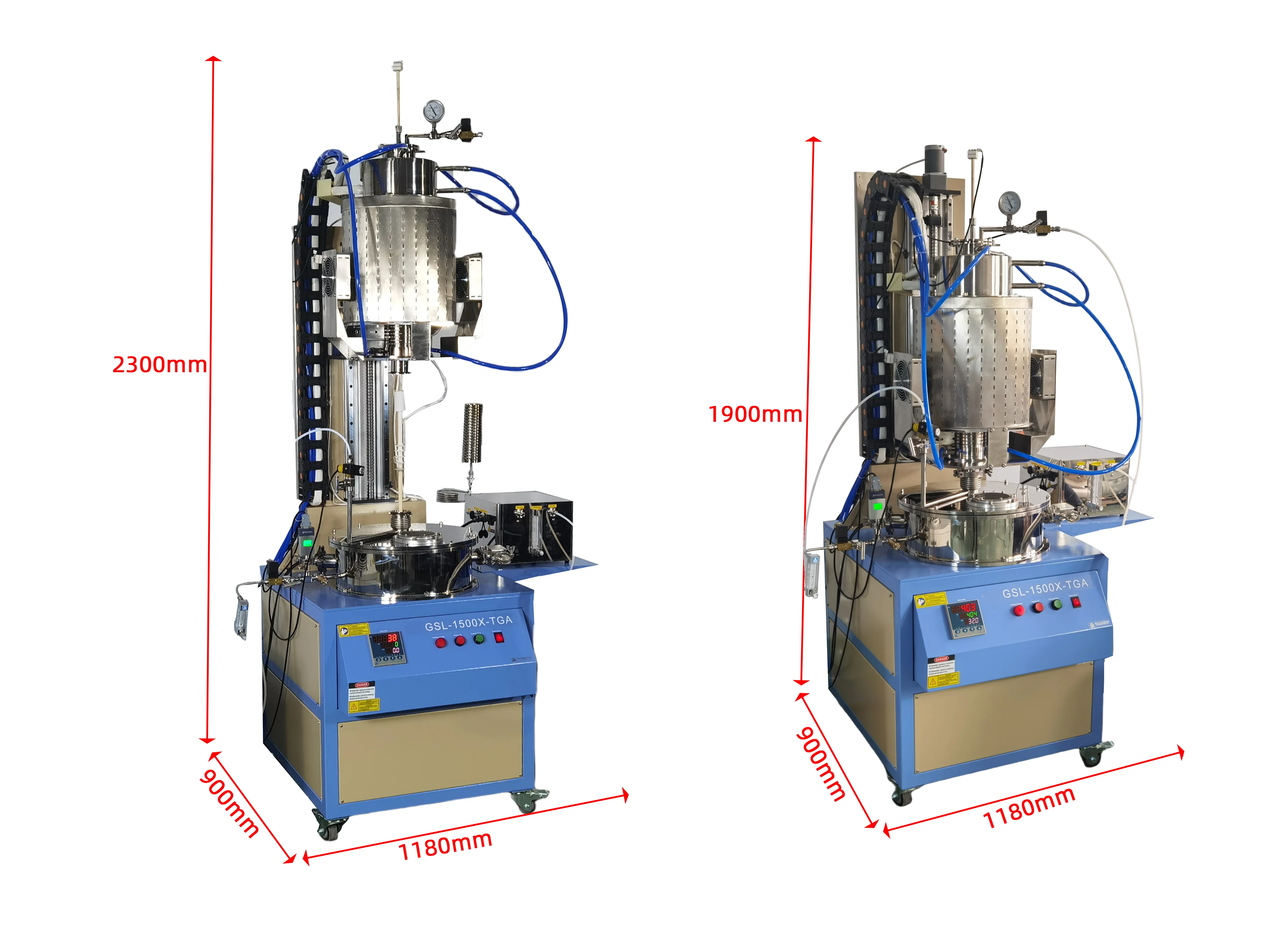 Semi-automated 1500°C Thermogravimetric Furnace ( 60mm Tube) GSL-1500X-TGA - Image 4