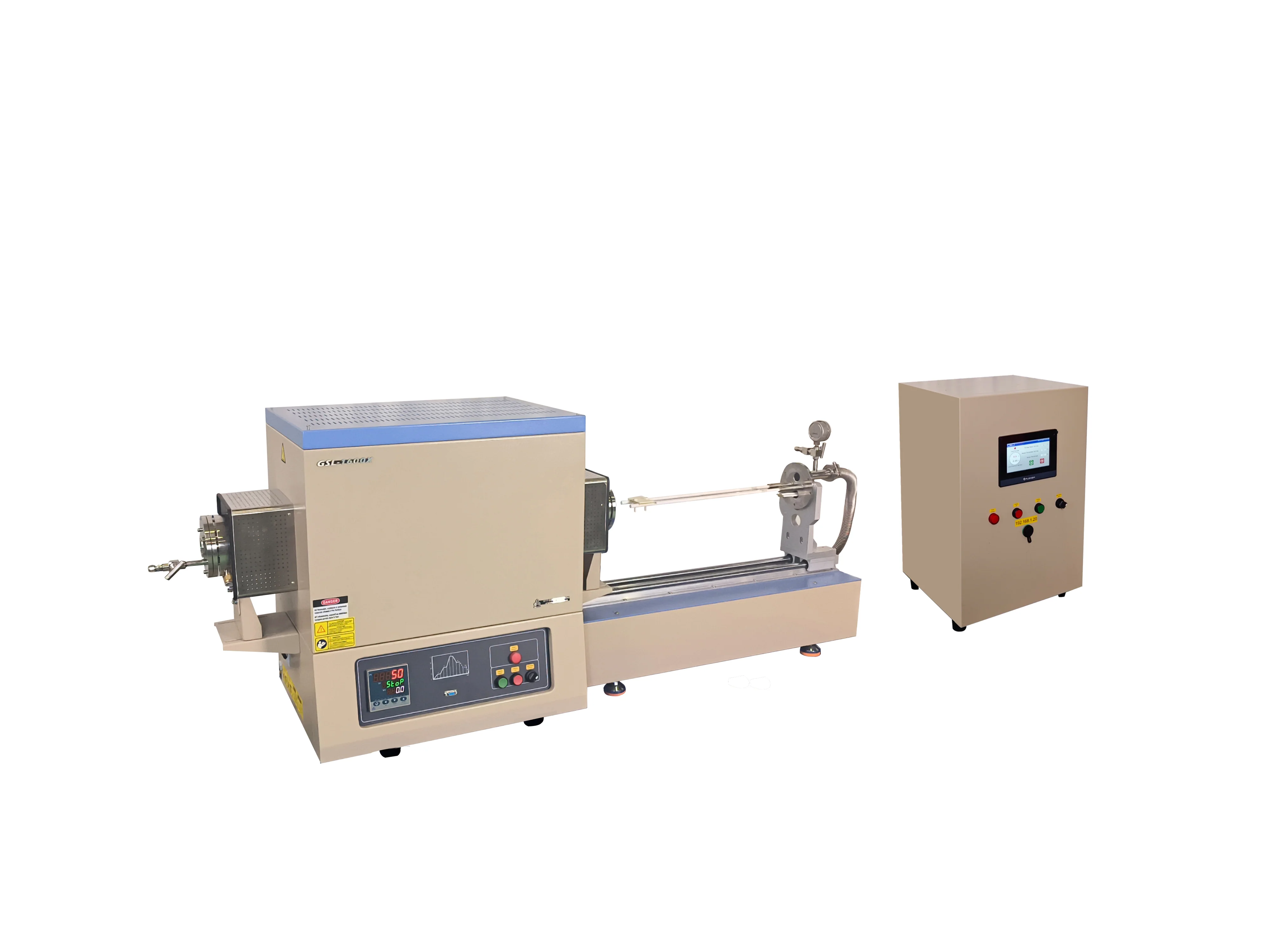 1600C Horizontal Electrical-assisted Flash Sintering Furnace with 3KW Programmable Power Source - GSL-1600X-FS3KW - Image 2