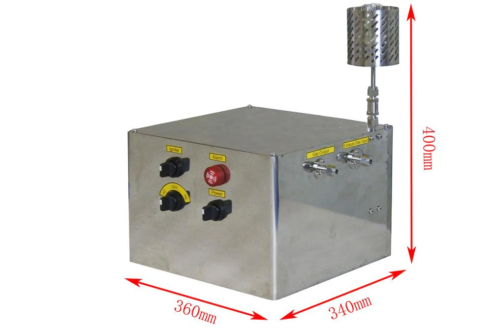 Flammable Gas Control and Disposal Device with H2 gas Leaking  Detector - GSL-KR200 - Image 3