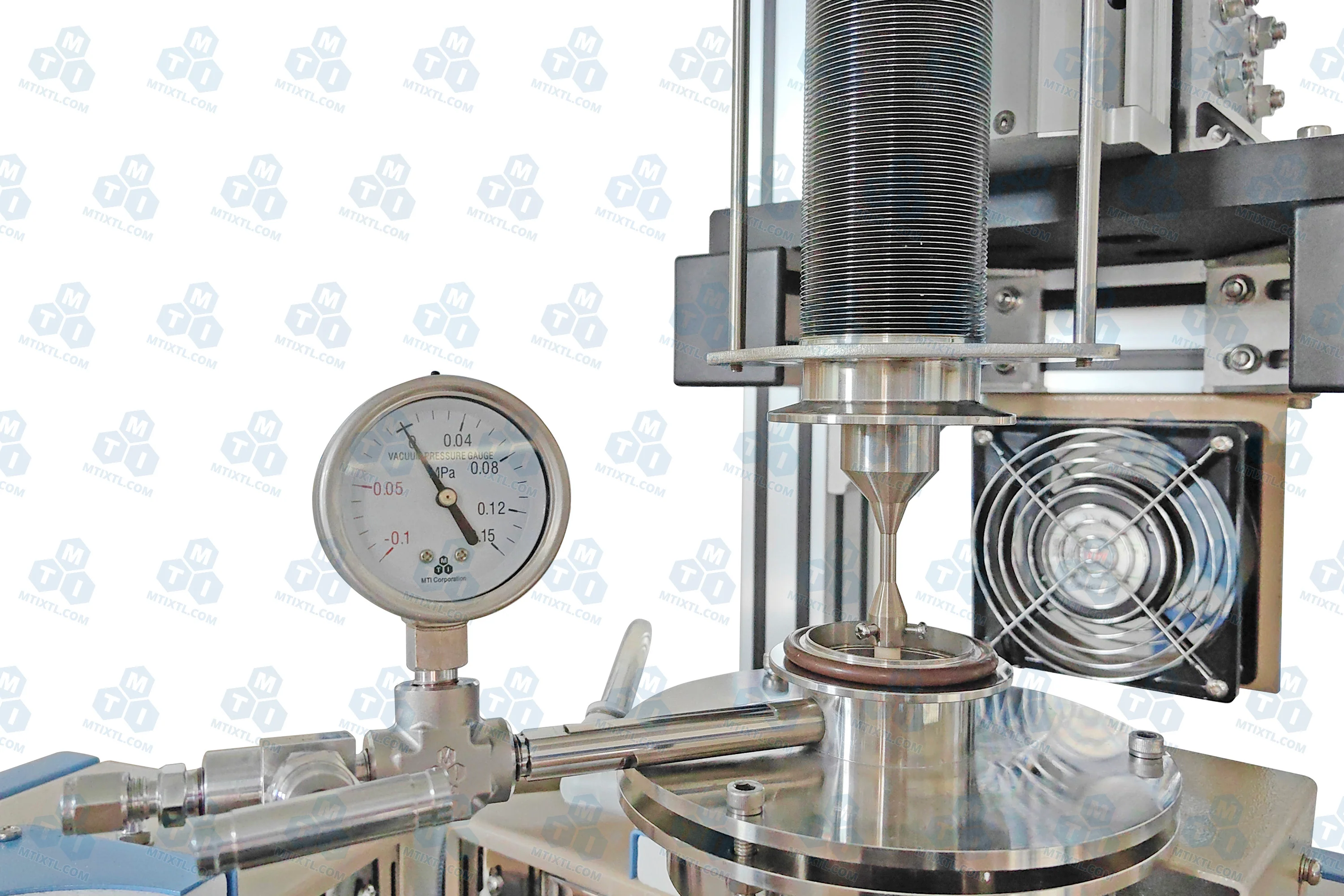 1100 ºC 3-zone Top Seeded Solution Growth (TSSG) Furnace - VTF1200XIIITSSG - Image 6
