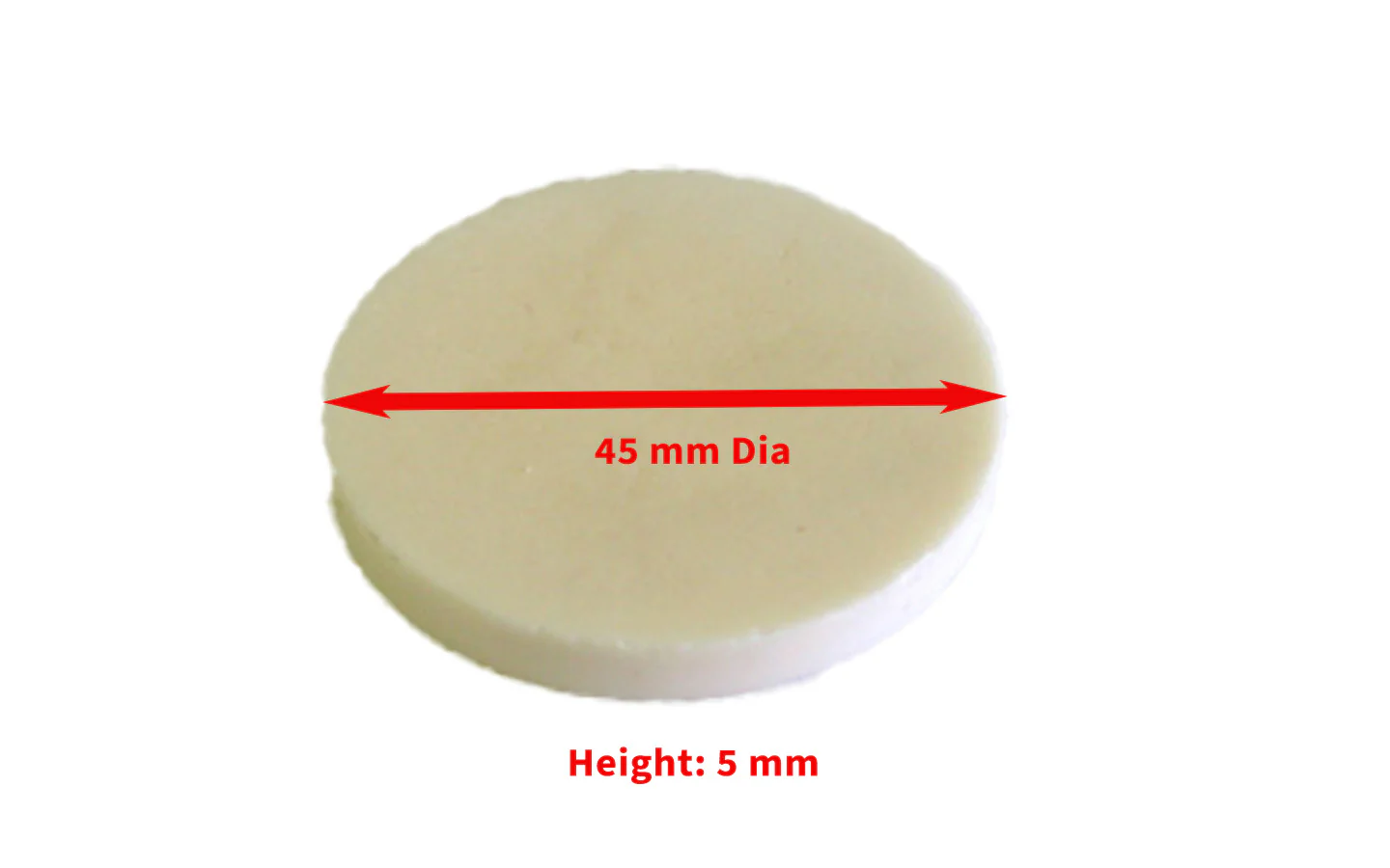 Alumina (Al2O3) Crucible Lid - Image 4