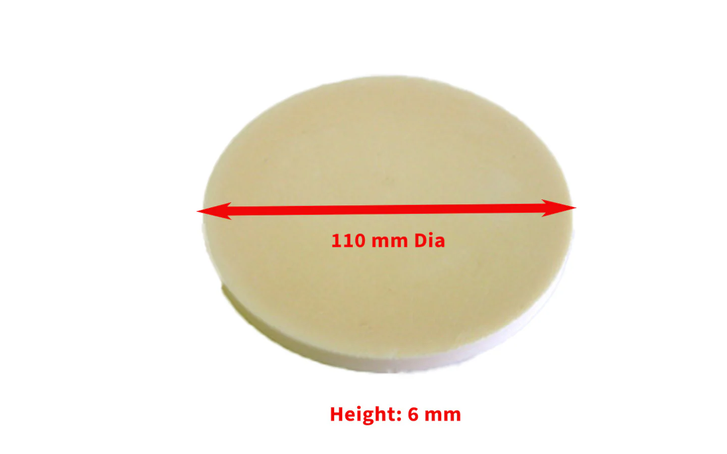 Alumina (Al2O3) Crucible Lid - Image 5