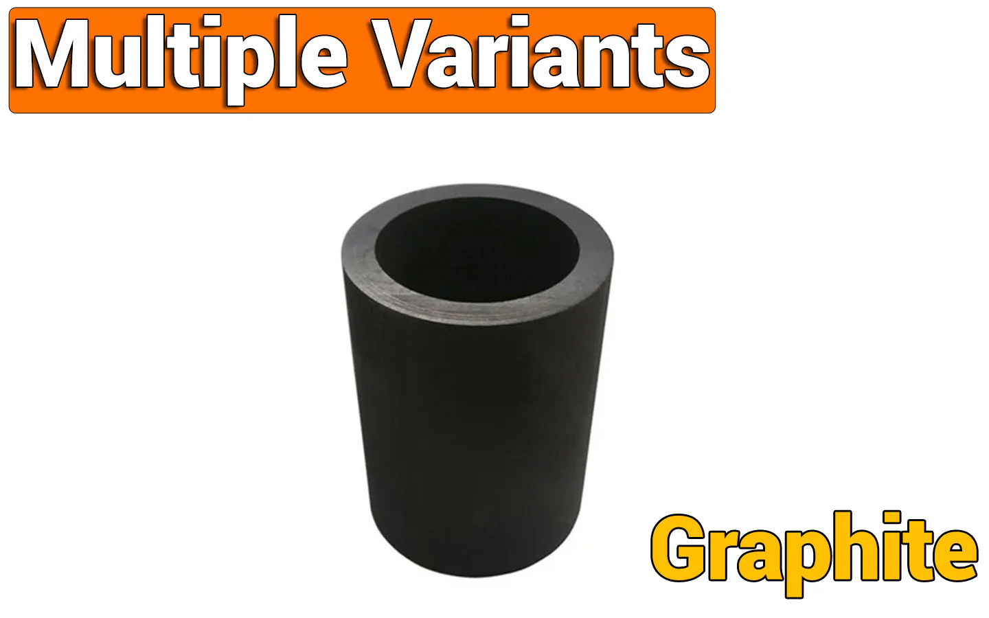 Graphite Cylindrical Crucible