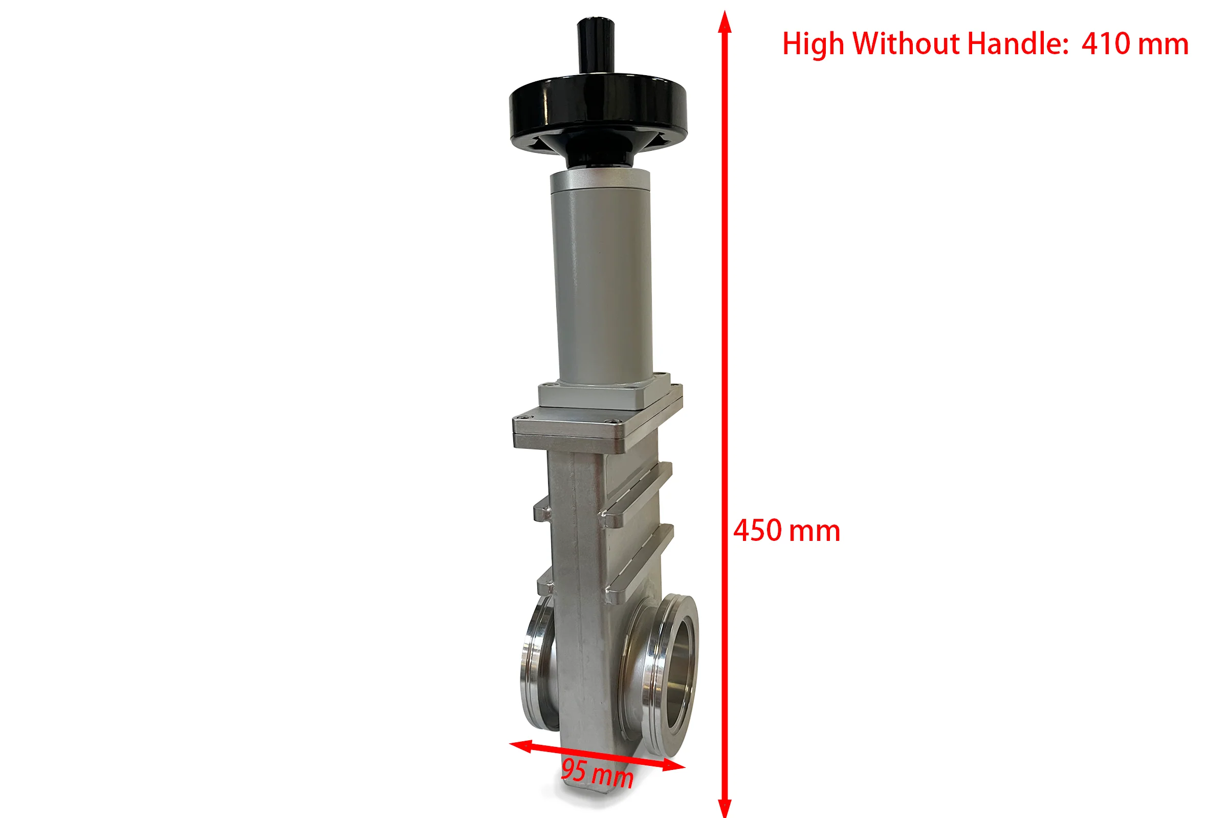 ISO63K/ ISO100K High Vacuum Manual Gate Valve - Image 3