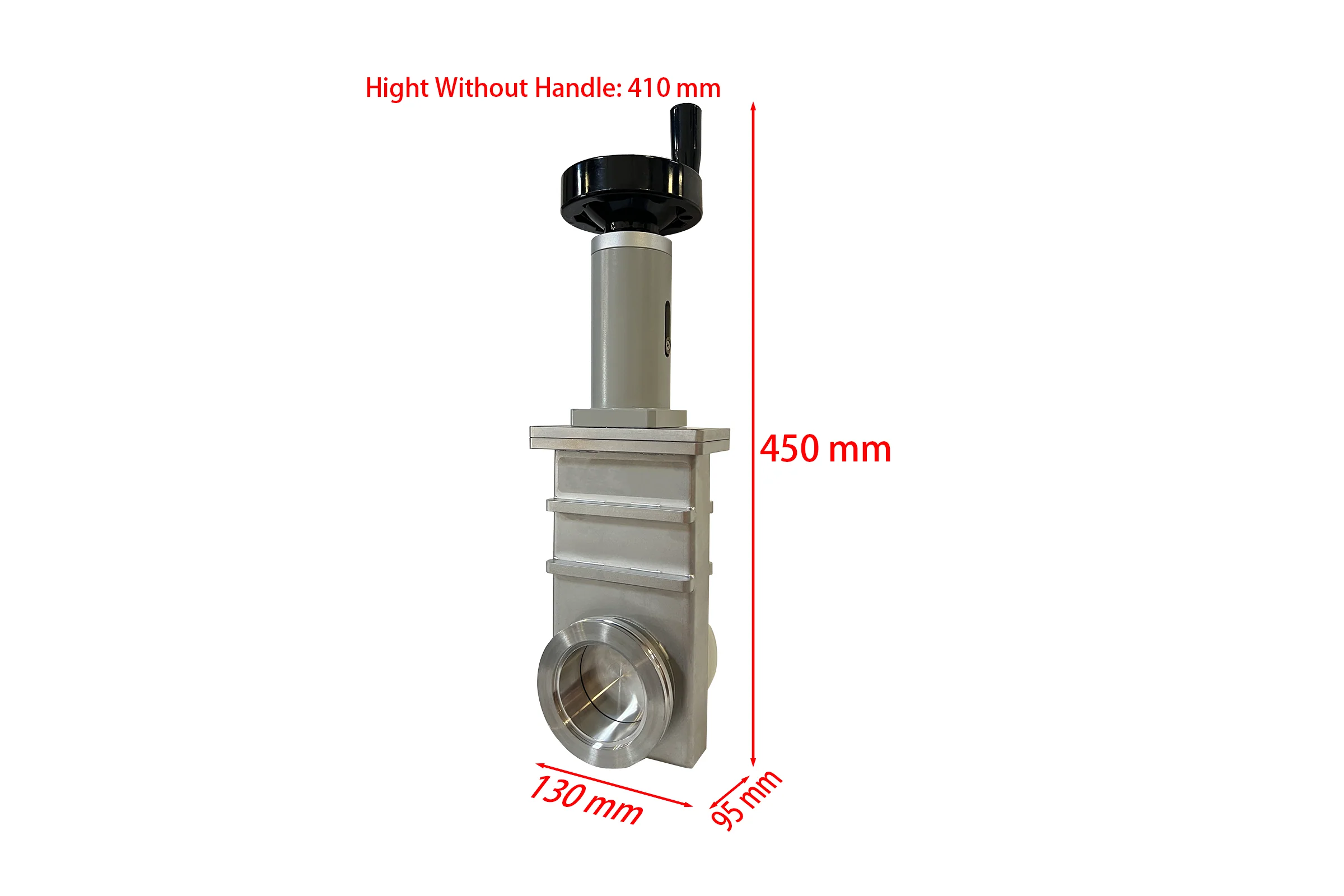 ISO63K/ ISO100K High Vacuum Manual Gate Valve - Image 4