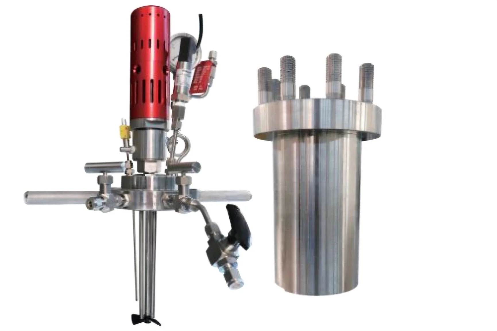 Compact High-Pressure Stirring Reactor with Optional Vessel from 250 - 1000 mL up to Max. 300 °C / 10 MPa - HPRVS300XX - Image 3